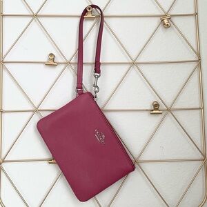 Coach Essentials Pink Wristlet